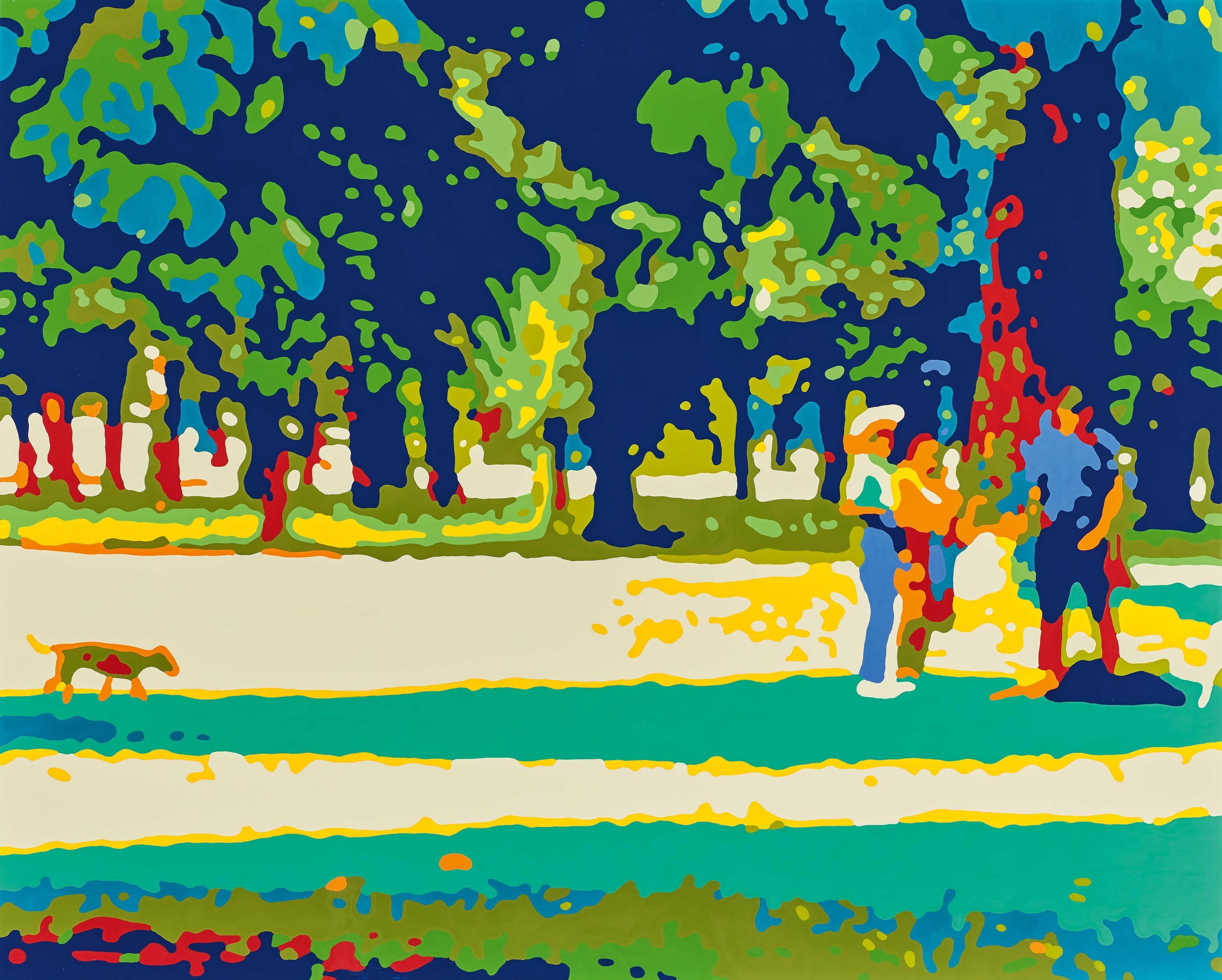 Konrad Winter - Ohne Titel (Park).