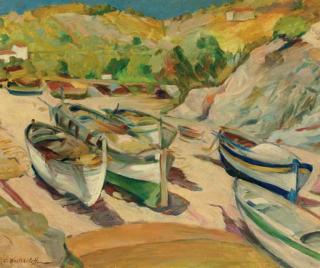 Konstantin Aleksandrovich Vestchilov - Fishing Village