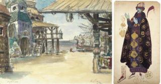 Konstantin Alekseevich Korovin - Costume Design And Stage Design For Sadko