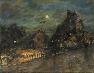 Konstantin Alekseevich Korovin - Paris by Night