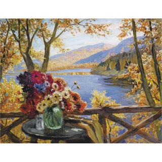 Konstantin Alexandrovich Westchilov - Vase Of Flowers