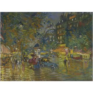 Konstantin Alexeevich Korovin - Evening In Paris