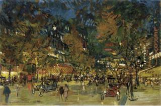 Konstantin Alexeevich Korovin - Paris by Night