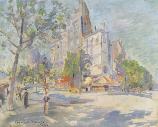 Konstantin Alexeevich Korovin - Paris In Spring