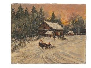 Konstantin Alexeevich Korovin - \'Ratukhino\' unframed