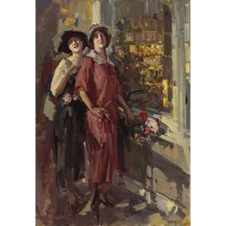 Konstantin Alexeevich Korovin - Russian At The Window