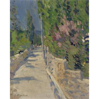 Konstantin Alexeevich Korovin - Russian Gurzuf Landscape