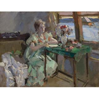 Konstantin Alexeevich Korovin - Russianby The Window