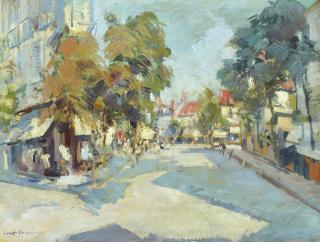 Konstantin Alexeevich Korovin - Sunny Street