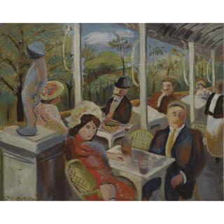 Konstantin Andreevich Tereshkovich - In The Cafe