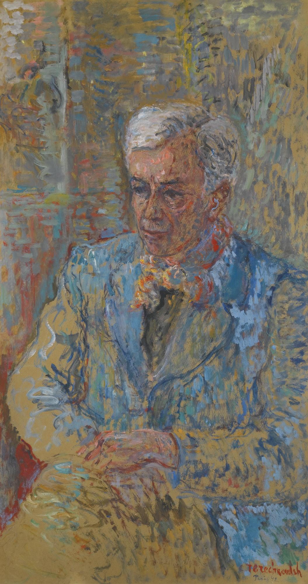 Konstantin Andreevich Tereshkovich - Portrait Of George Braque
