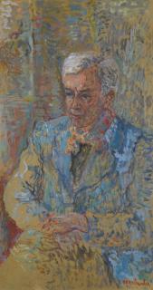 Konstantin Andreevich Tereshkovich - Portrait Of George Braque