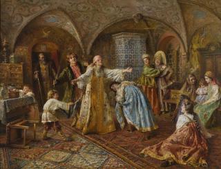 Konstantin Egorovich Makovsky - Blind Man\'S Bluff