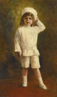 Konstantin Egorovich Makovsky - Portrait Of The Tsesarevich Alexei Nikolaevich