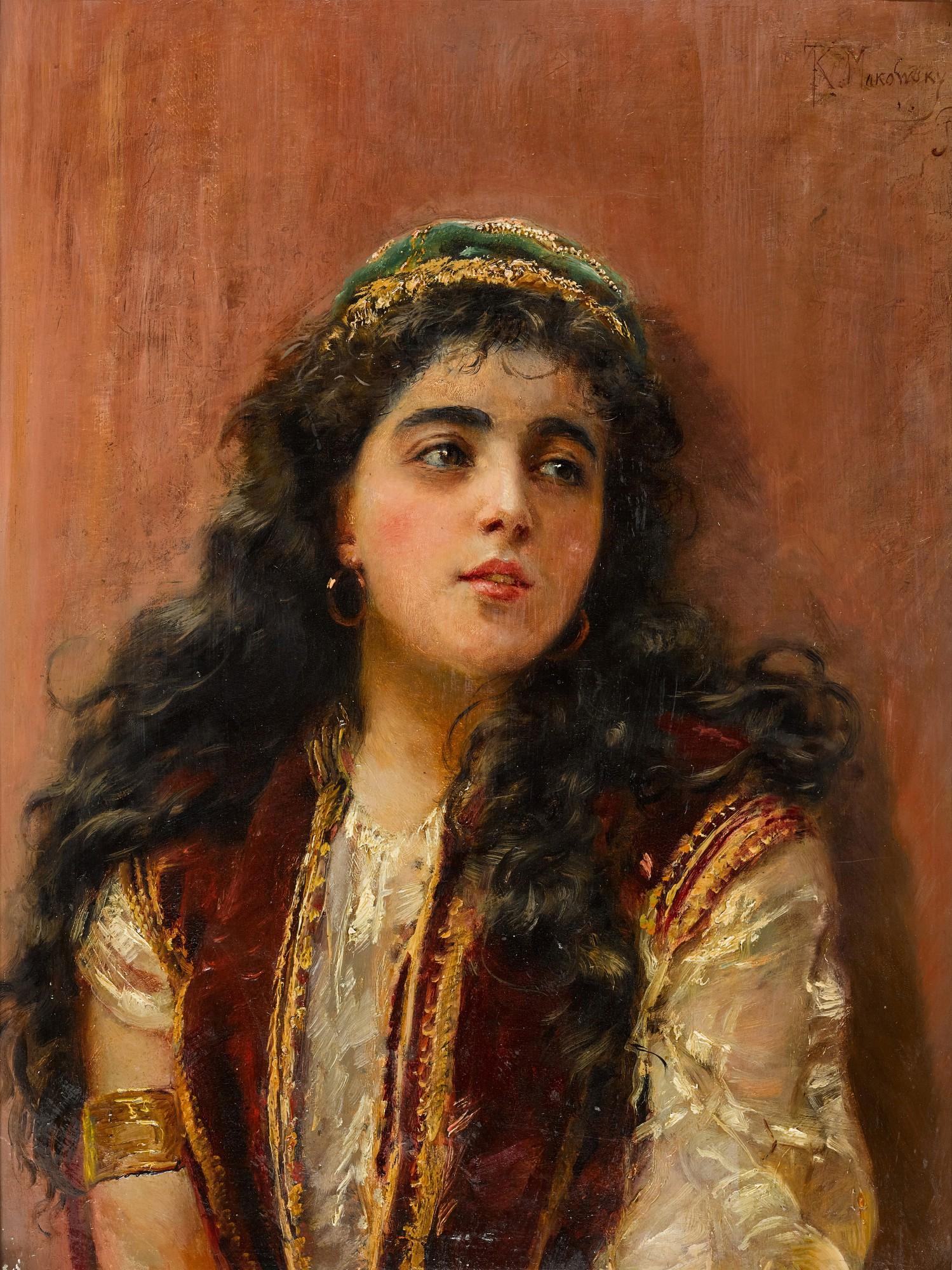 Konstantin Egorovich Makovsky - Turkish Girl