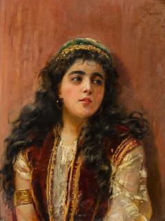 Konstantin Egorovich Makovsky - Turkish Girl
