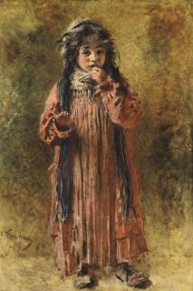 Konstantin Egorovich Makovsky - Young Gypsy