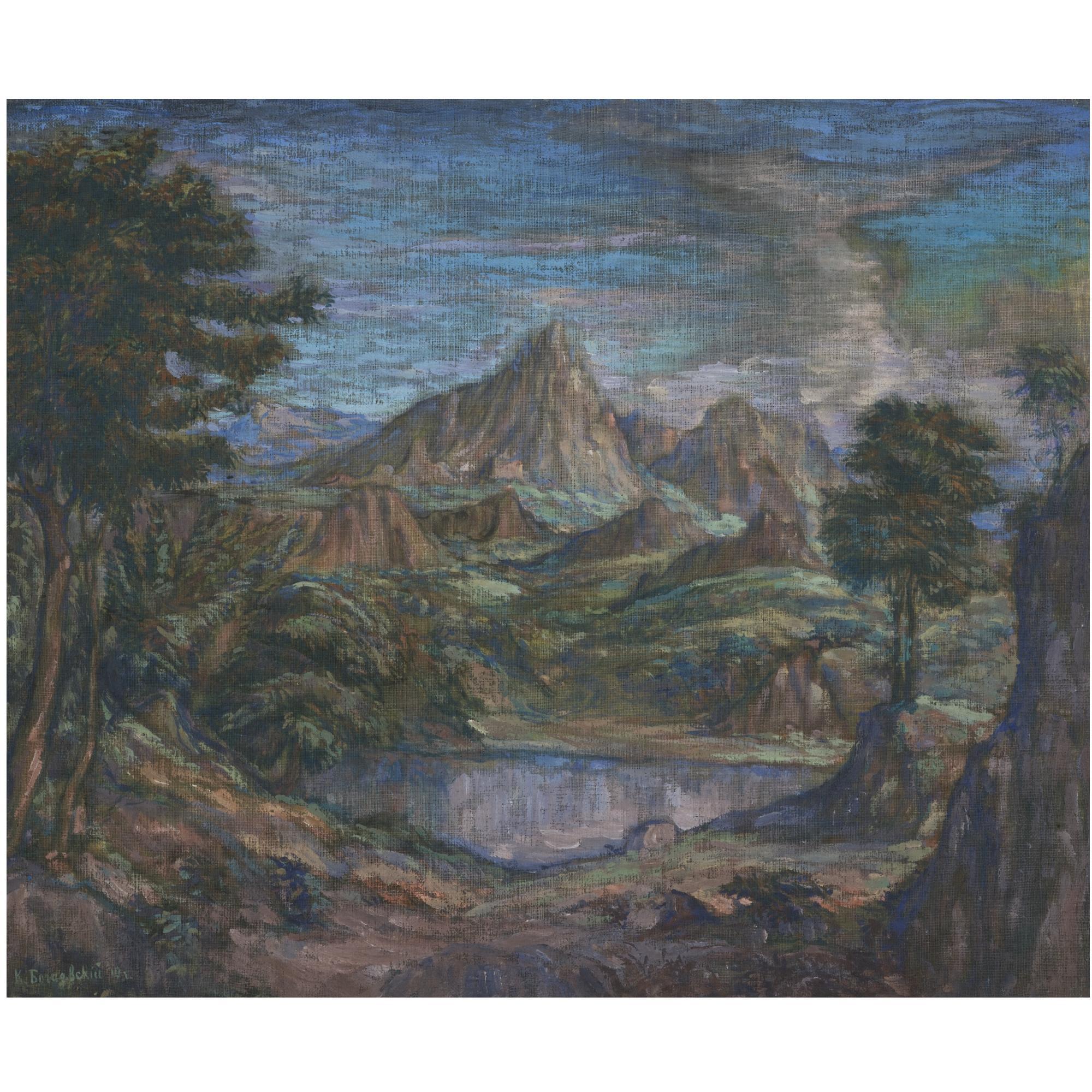 Konstantin Fedorovich Bogaevsky - Lake Landscape