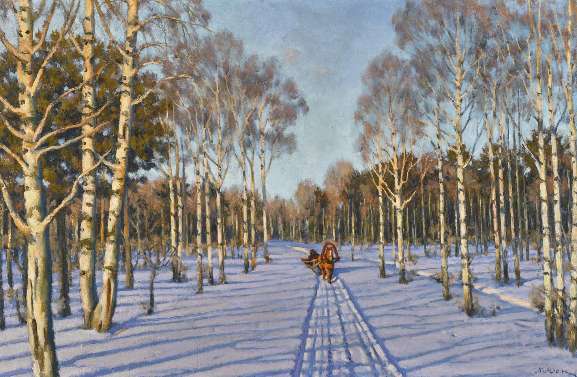 Konstantin Fedorovich Yuon - A Beautiful Day, Izmailovo