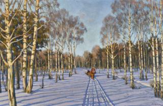 Konstantin Fedorovich Yuon - A Beautiful Day, Izmailovo