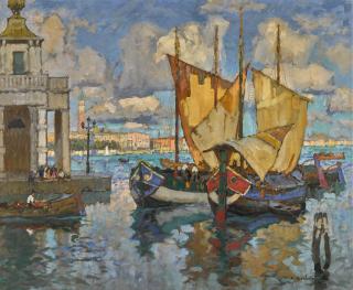 Konstantin Ivanovich Gorbatov - In Venice