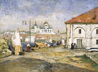 Konstantin Ivanovich Gorbatov - Pier In The Old Town