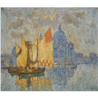 Konstantin Ivanovich Gorbatov - Santa Maria Della Salute, Venice,