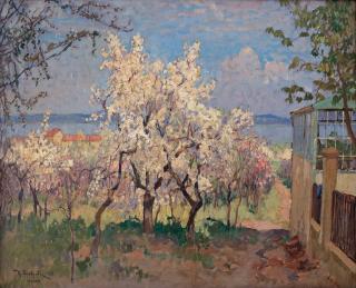 Konstantin Ivanovich Gorbatov - Trees In Blossom, Werder