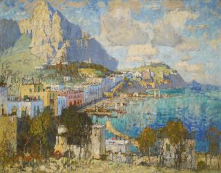 Konstantin Ivanovich Gorbatov - View Of Capri