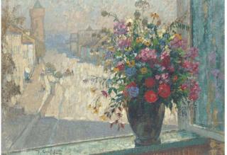 Konstantin Ivanovich Gorbatov - View Of Muncheberg, Germany