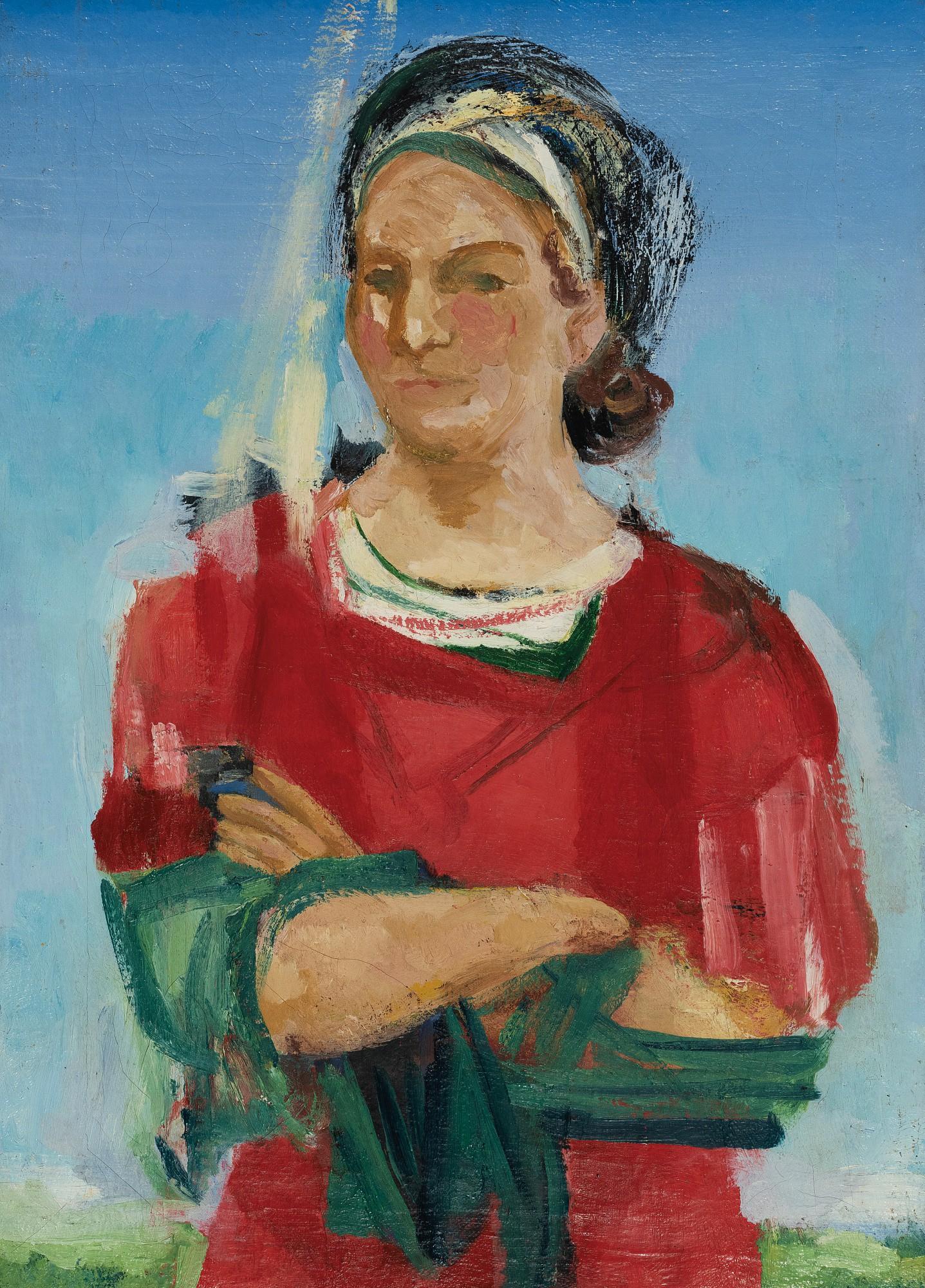 Konstantin Ivanovich Rozhdestvensky - Standing Female Figure
