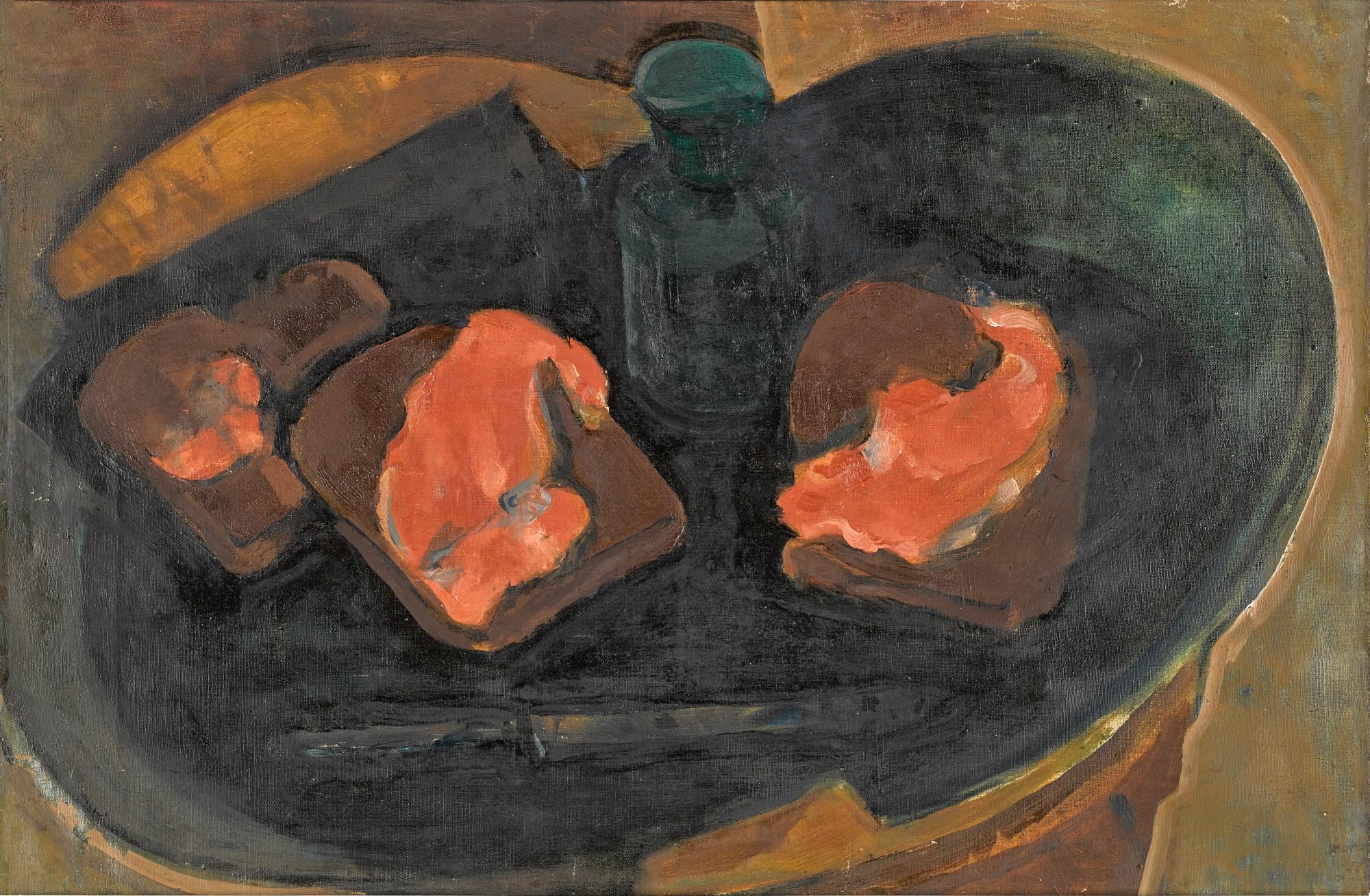 Konstantin Ivanovich Rozhdestvensky - Still Life with Red Fish