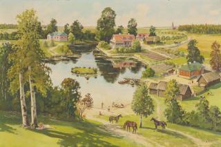 Konstantin Konstantinovich Kuznetsov - Peaceful Village