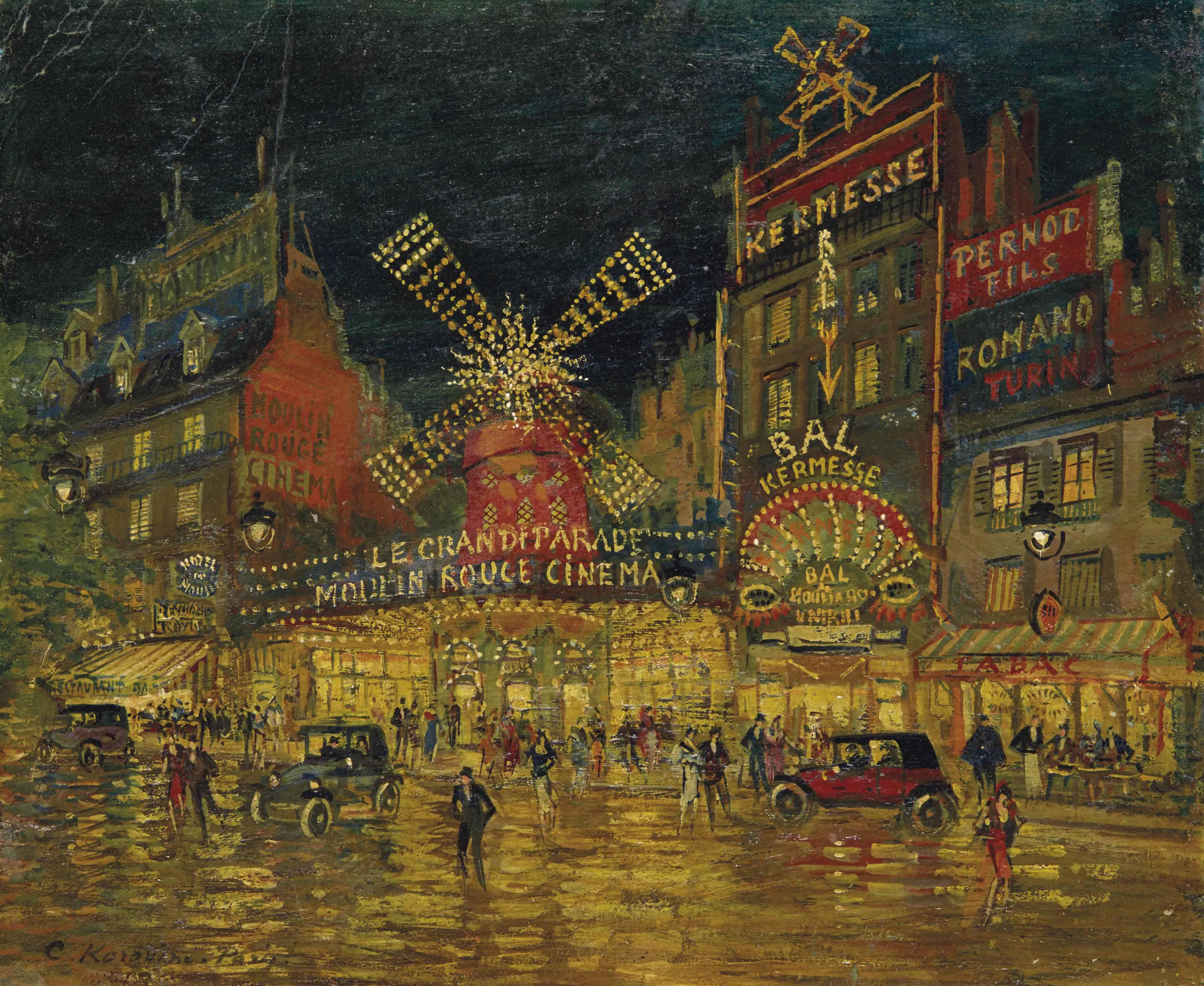 Konstantin Korovin - Moulin Rouge, Paris