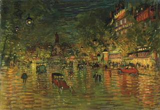 Konstantin Korovin - Place de la République, Paris