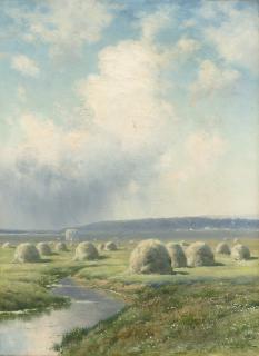 Konstantin Kryzhitsky - Haymaking