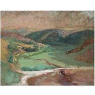 Konstantin Pavlovich Kuznetsov - Normandy Landscape