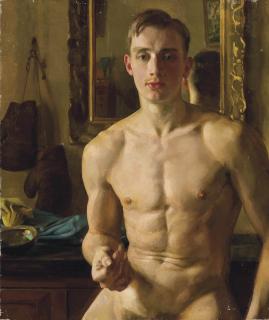 Konstantin Somov - The Boxer