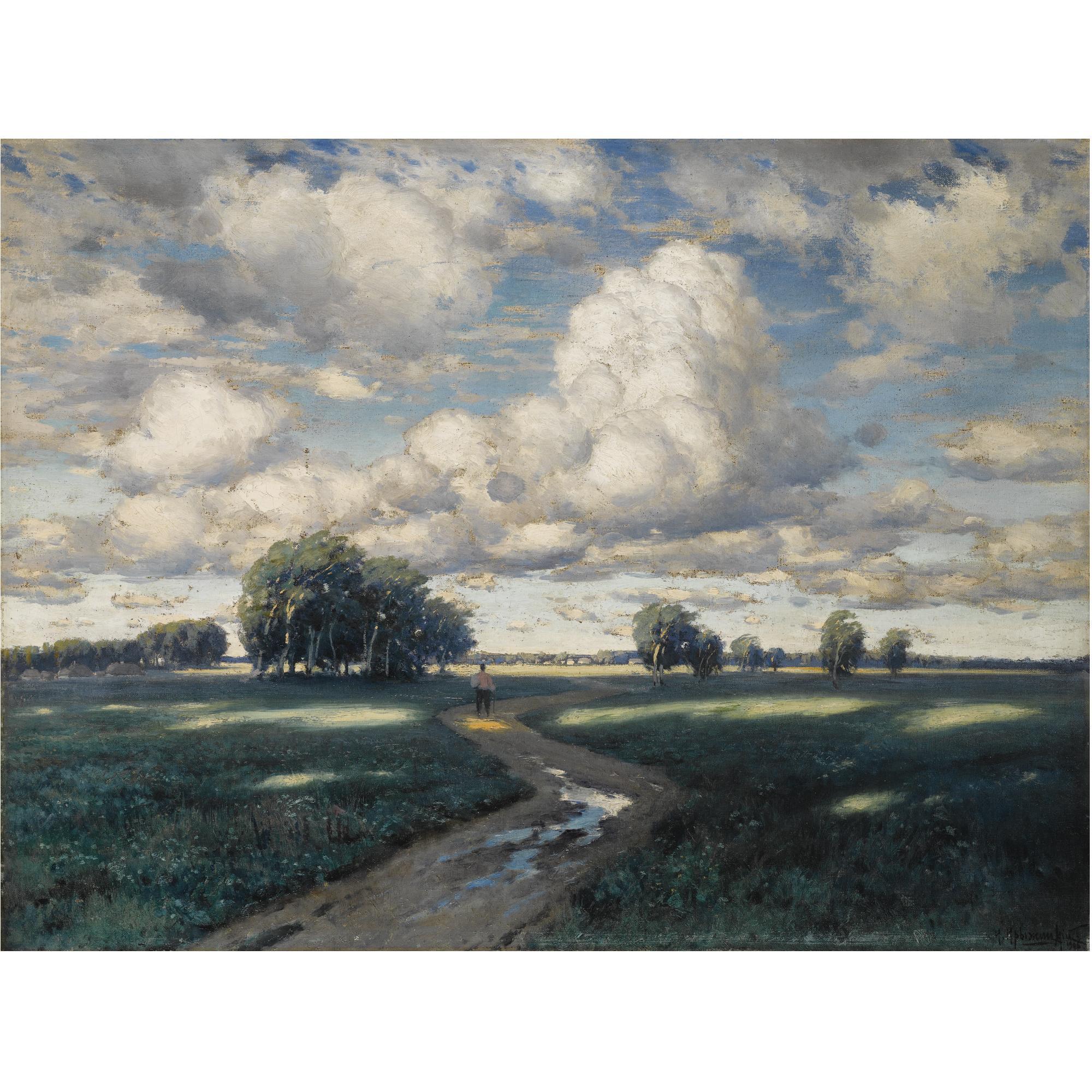 Konstantin Yakovlevich Kryzhitsky - Windy Day