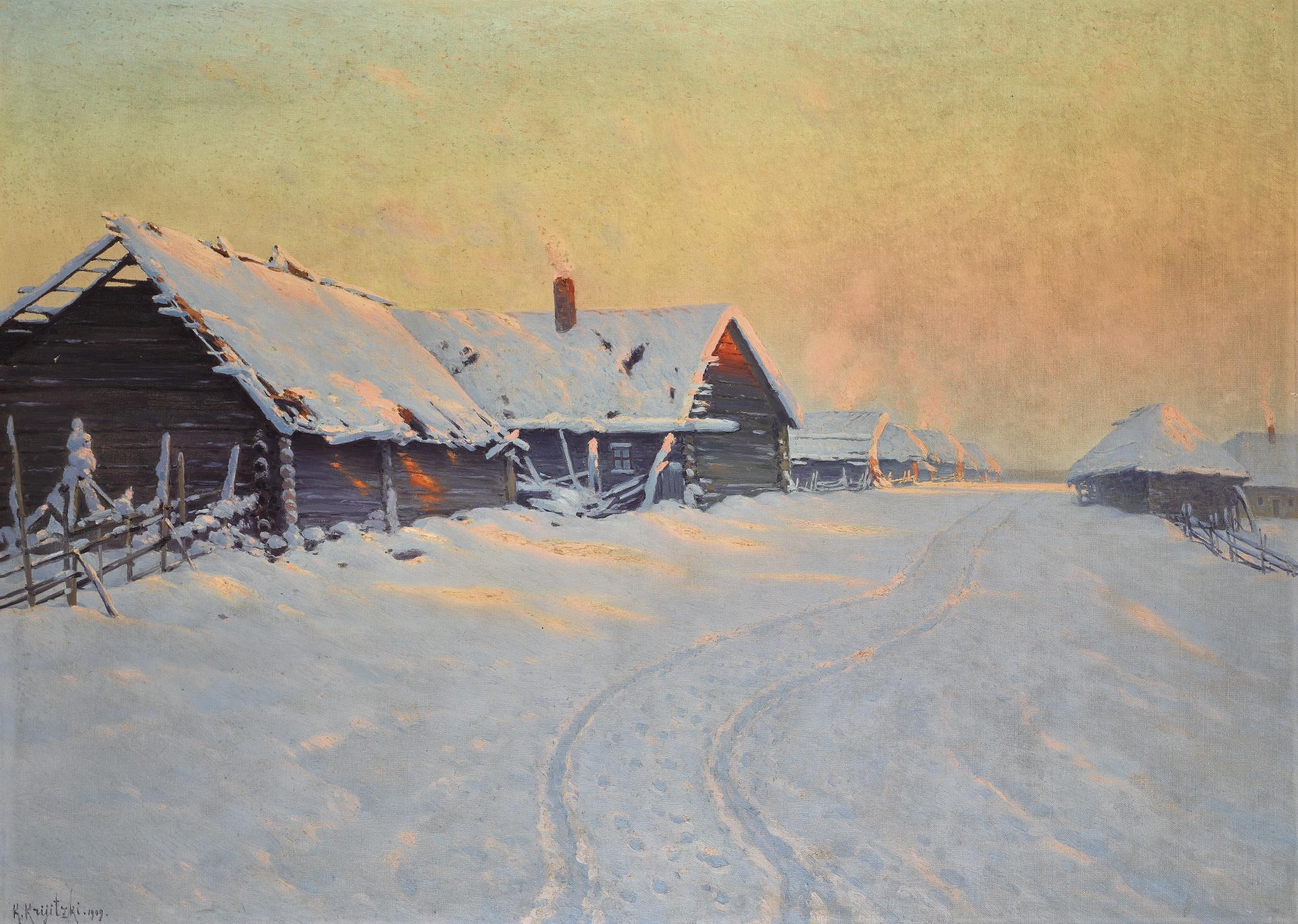 Konstantin Yakovlevich Kryzhitsky - Winter