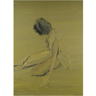 Konstantinos Byzantios - Greek Seated Nude