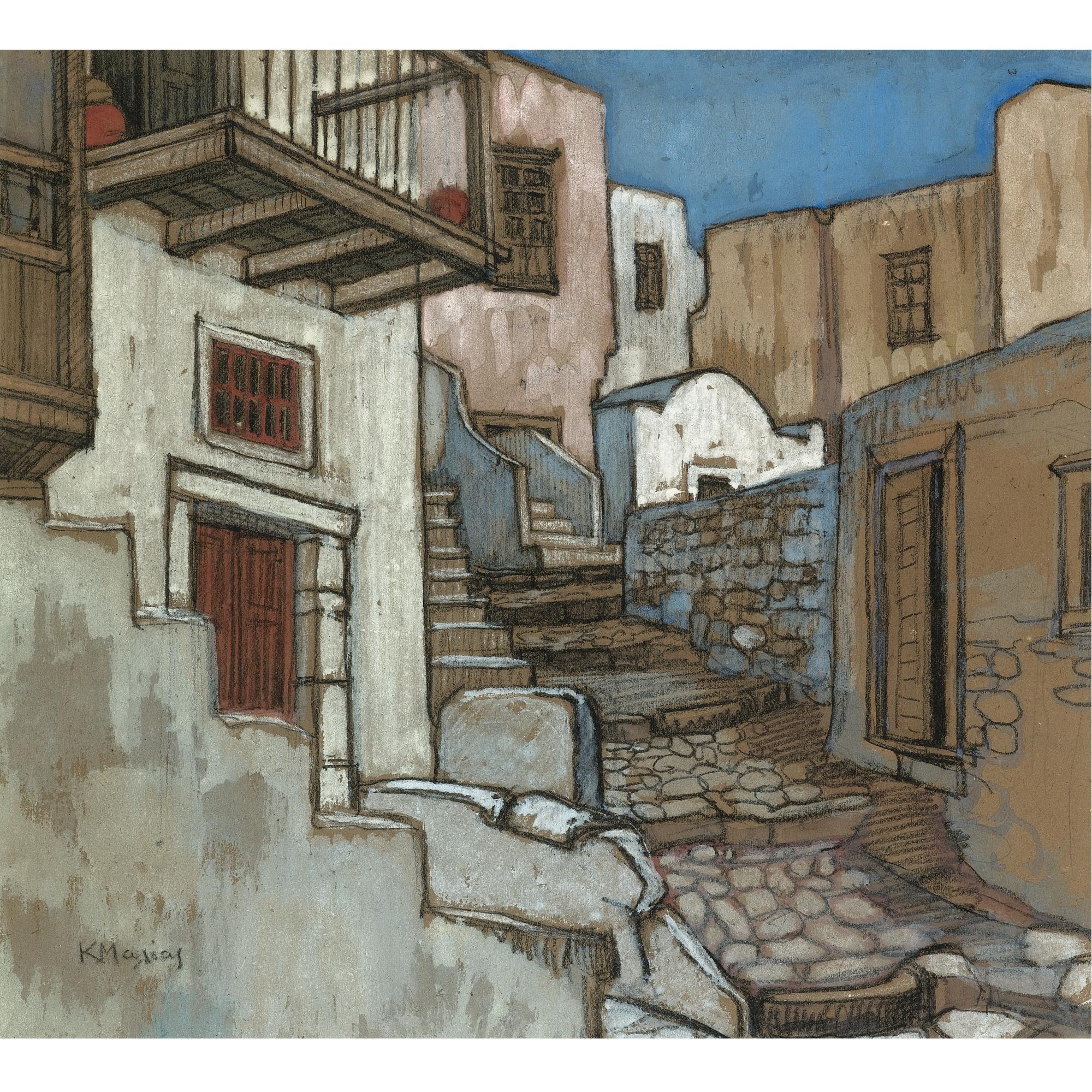 Konstantinos Maleas - Greek Houses In Naxos