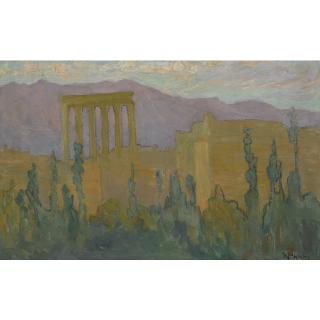 Konstantinos Maleas - Greek the Temple Of Baalbek, Lebanon