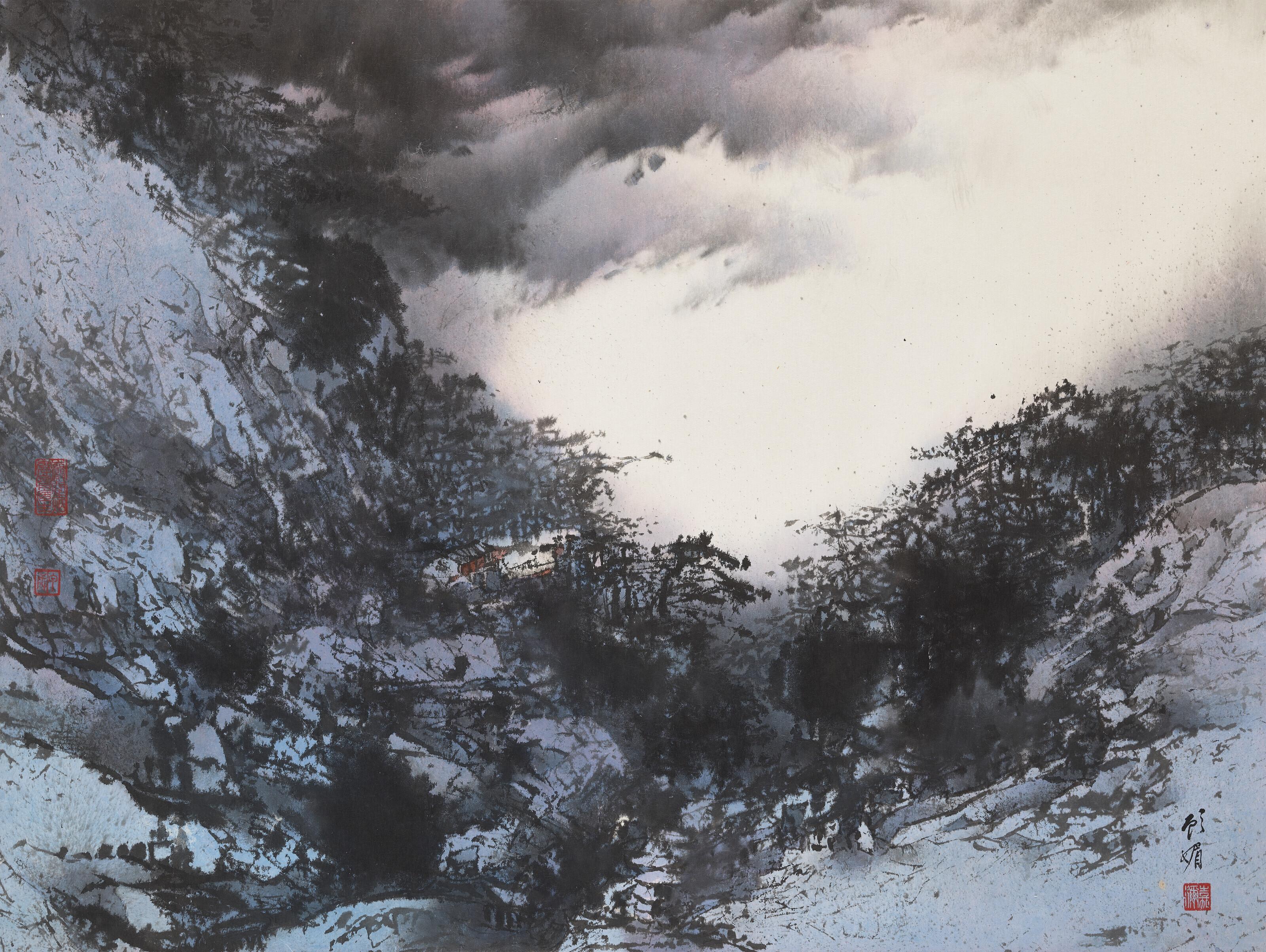 Koo Mei - Cloud and Mist in the Mountain Valley