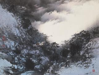 Koo Mei - Cloud and Mist in the Mountain Valley
