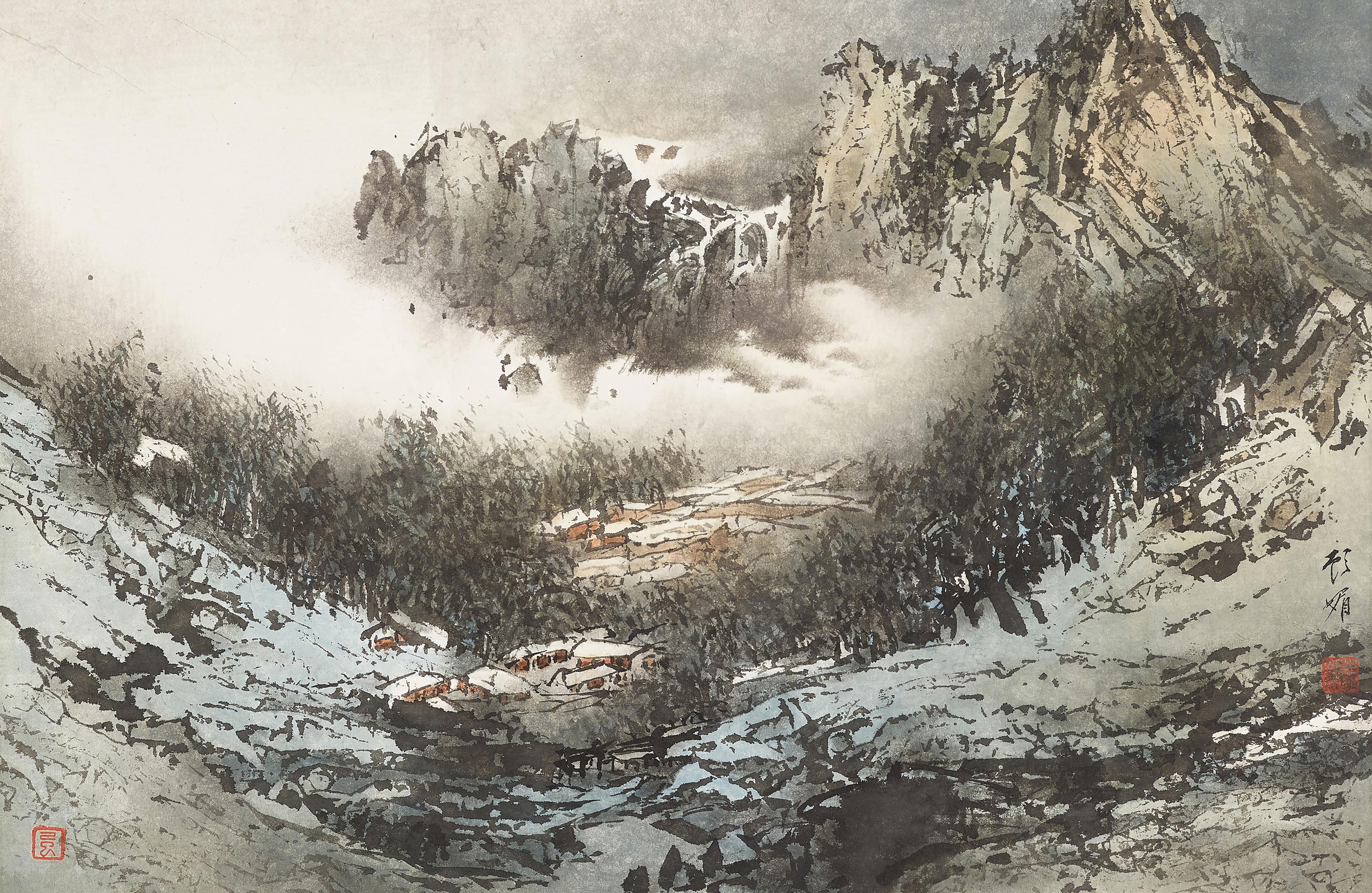 Koo Mei - Winter Landscape