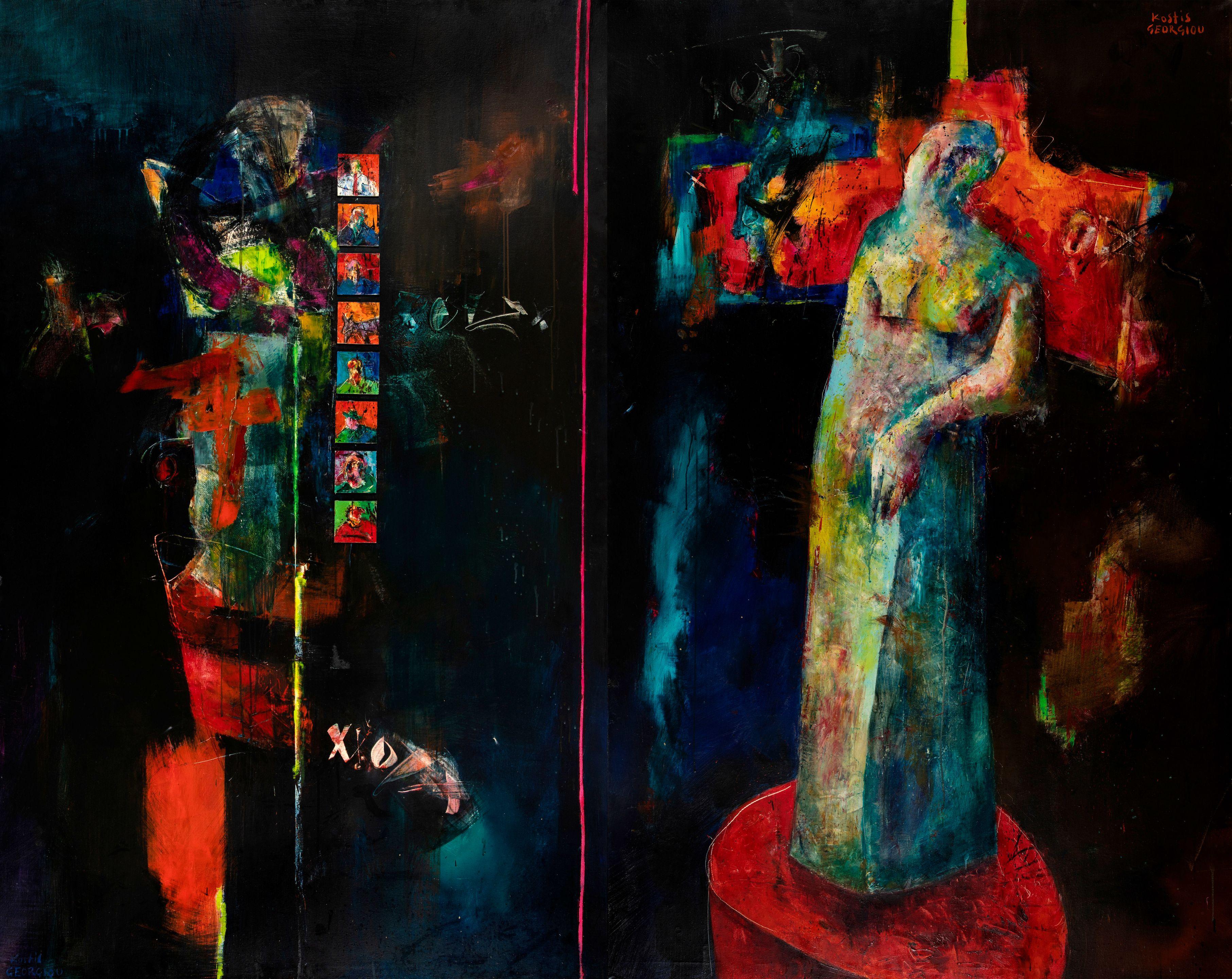 Kostis Georgiou - Point B / diptyque