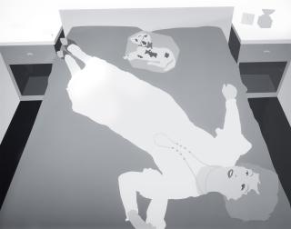 Kota Ezawa - Untitled Film Still (Cindy Sherman 1978) (from The History of Photography Remix)