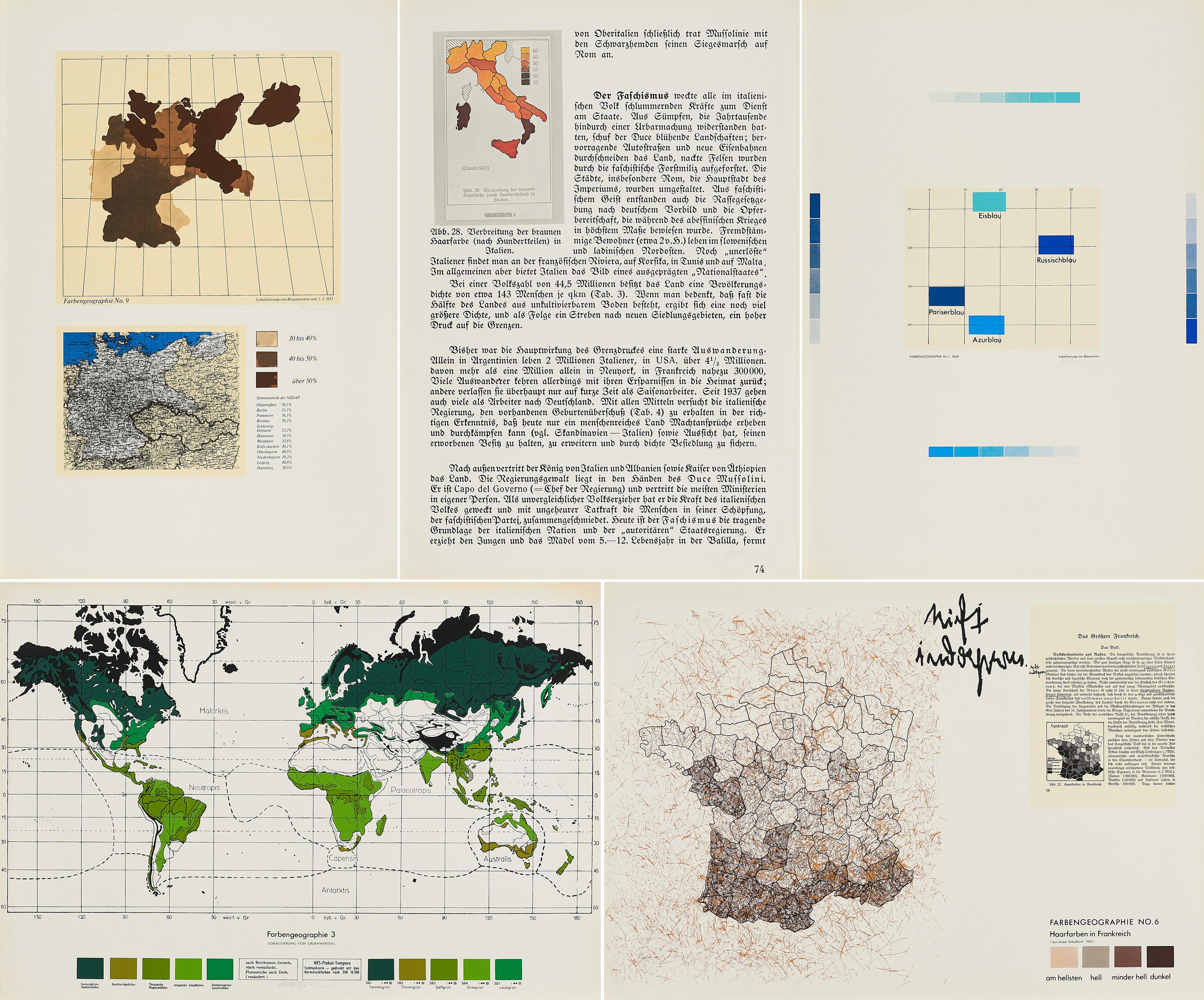 KP Brehmer - Konvolut von 5 Offsets