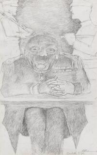 Krishen Khanna - Untitled (Bandwalas)